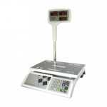 картинка Торговые настольные весы M-ER 326 ACPX-15.2 "Slim'X" LED Белые